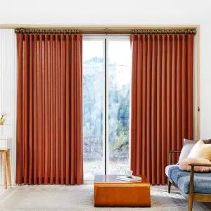 커튼 브릭오렌지 380 x (230/240) cm 코스트코 잡화마켓2602