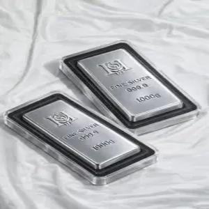 포나인 진공 실버바 1kg 순은 999.9 FINE SILVER 투자용 선물용