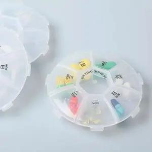 [셀러에이드]bns 휴대용 요일별 알약 영양제 비타민 소분 약통 케이스