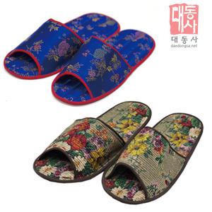 [대동사] 통영누비 슬리퍼/실내화 거실화 천신발 외국인선물,단체선물,답례품