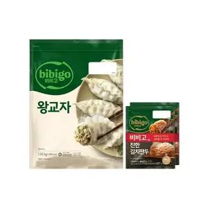CJ 비비고 왕교자 1.05kg, 1개 + 수제진한김치만두 400g, 2입, 1개