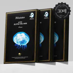 제이엠솔루션 액티브 젤리피쉬 바이탈 마스크 프라임 30ml 10매x3 총30매