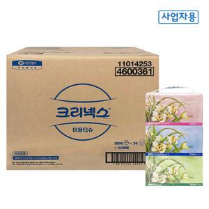 크리넥스 콤비 4600361 미용 각티슈 280매x18각/1박스