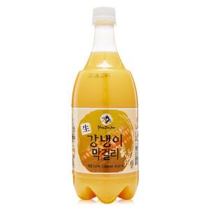 용두산 조은술 강냉이 생막걸리 6도 1000ml