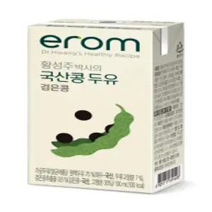 이롬황성주]국산콩 검은콩두유 190ml x 64팩