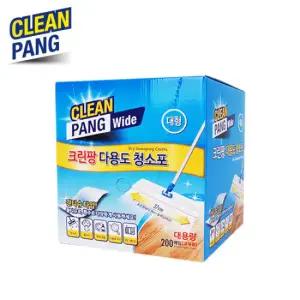 [크린팡] 대형 대용량 다용도 청소포(200매)