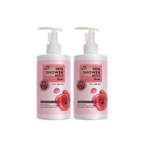 꽃을든남자 스킨 샤워 클렌징 로즈 x2