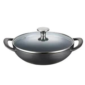 PN풍년 무쇠냄비 몽꽁떼 매트블랙 18cm