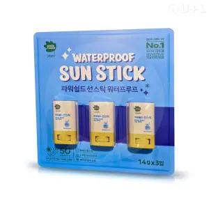 그린핑거 키즈 파워쉴드 선케어 선스틱 워터프루프 14gx3ea 코스트코 유한킴벌리