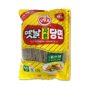 오뚜기 옛날 자른당면 1kg X 1개 옛날당면 잡채 당면요리 사리
