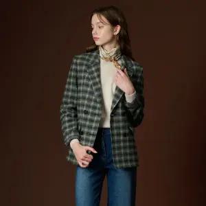 [BCBG] 빅체크 더블 자켓 B3W9J107