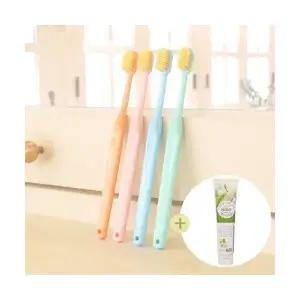 휴홈 사탕수수 에코칫솔 작은헤드 치과칫솔 4개입, 3개