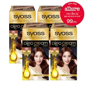 사이오스 올레오 크림 염색제 4개+염색키트 증정 (4종택1)