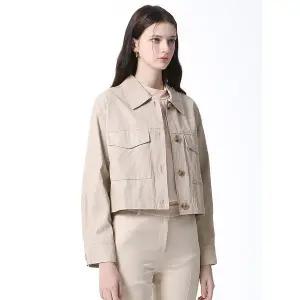 [하프클럽/모리모리스]감각있는 레더 재킷 (택가격 148000원)