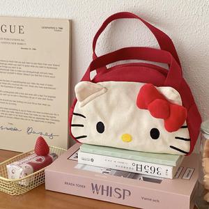 미로니 리본 냥이 피크닉 미니 캐주얼 핸드백