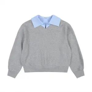 [코데즈컴바인](신세계 사우스시티) 우븐셔츠카라 배색 맨투맨 (CJC-TS303W9)