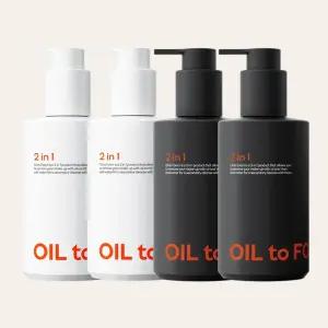 자민경 투인원 오일 투 폼 200ml (4개)