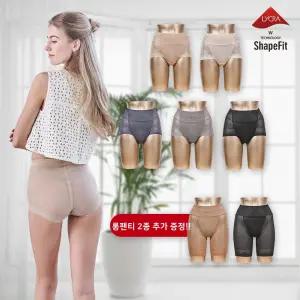 [신영와코루] 라이크라쉐이핏 하이웨이스트 착붙 팬티 패키지_F41_HOT