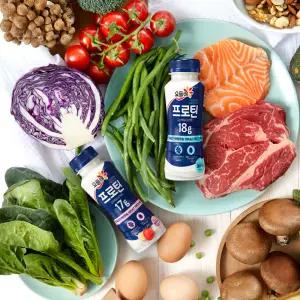 빙그레 요플레 프로틴 드링크 210ml 12개 (2종 택1)