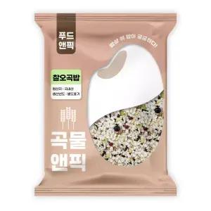 곡물앤픽 국산 찰오곡 1kg 오곡밥 찰밥 정월대보름 혼합잡곡
