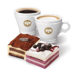 아메리카노R+카페라떼R+티라미수+블루베리요거트