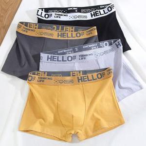 (5장x1세트) 남성 드로우즈 스판 속옷 헬로 팬티 남자 신축성 통기성 이너웨어 드로즈