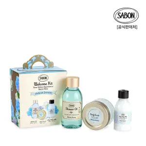 [사봉] 웰컴 키트 델리케이트 자스민 (샤워오일 바디스크럽 실키바디밀크)
