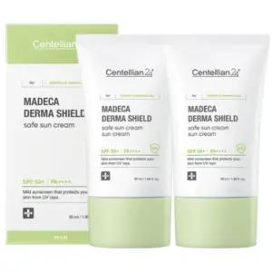 센텔리안24 마데카 더마 쉴드 세이프 선크림 50ml 2개 자외선차단 워터프루프