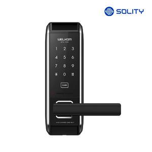 설치비포함 솔리티 웰콤 무타공 도어락 미니주키 교체설치 WTS700