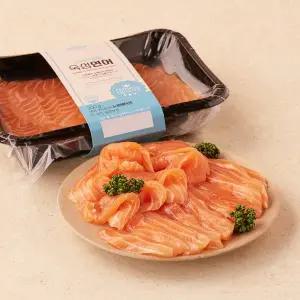 [냉장][노르웨이] 다시마숙성 연어회 (200g)