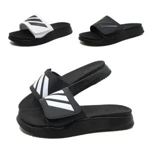 남녀공용 푹신한 이중쿠션 남성 여성 국내제작 벨크로 쿠션 슬리퍼 빅사이즈 사무실화 KS023