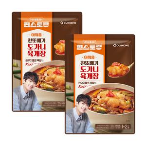 아워홈 편스토랑 찬또배기 도가니 육개장 700g, 2개