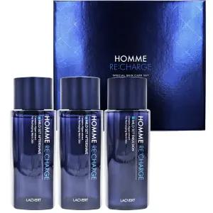 NEW 라끄베르 옴므 리차지 3종 기획세트 애프터 쉐이브 185ml x2개+에멀전180ml