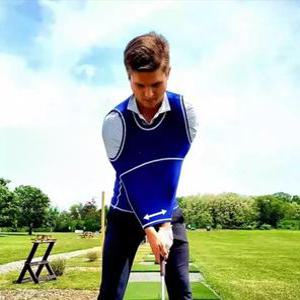 골프 자세교정 셔츠 스윙 연습용 조끼 고정 트레이너