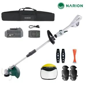 나리온 42V 경량형 무선 예초기 NJ7000 4ah 세트 충전 전기 전동 예취기
