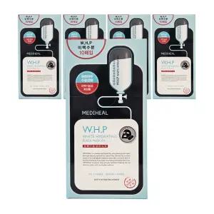 메디힐 W.H.P 미백 수분 블랙 마스크 EX 25g 50매