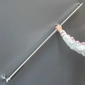 스텐 핸드레일 계단 벽부형 안전바 손잡이 32파이 2M 단구2 양구1