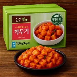 신선애 깍두기 10kg 1개