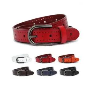 CWS01730 블루마운트 소가죽 여자벨트 캐주얼벨트