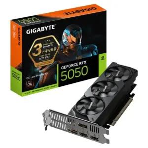 GIGABYTE 지포스 RTX 5050 UD2 OC D6 8GB Nano LP 제이씨현 국내유통 정품 .