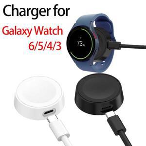 삼성 워치 7 무선 마그네틱 충전기 타입 C 포트 도크 충전기 갤럭시 워치 7 6 5 4 3 울트라용