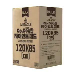 미라클 고독한 초대형 자이언트 패드(120x85cm)-100매