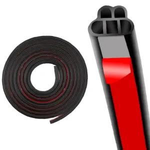 자동차방음 차량몰딩 자동차용품 몰딩 20m 문틈바람막이 방진 방음 도어 문풍지 씰