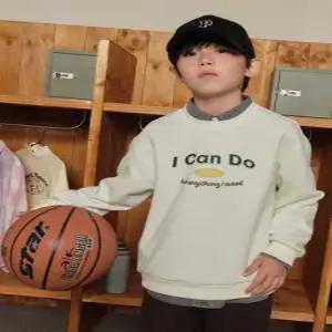 공용) 플리스 워딩 맨투맨 PKF4TR3012