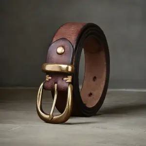 통가죽 빅사이즈 벨트 중년 교체용 럭셔리 아빠 허리띠 혁띠 메탈 청바지 남자벨트 가죽벨트