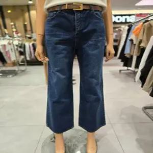 [에고이스트] 세미 부츠컷 벨티드 데님 팬츠  ER4JP-901