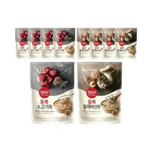 듬뿍 혼합3(소고기죽420g5개,들깨버섯5개)