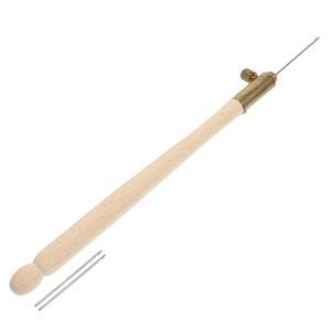 앙고이 프렌치 크로셰 드럼 후크 비즈용 바늘 코바늘 비즈 자수 도구 DIY 공예 작업