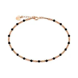 [비앤비골드] 14K 플렉시 티탄 블랙스피넬 1볼 뱅글 팔찌 GTB41095