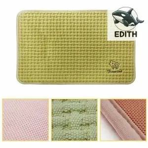 논슬립 면 발매트 그린 주방 욕실 용도 홈